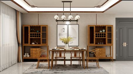 王盛记新中式设计，让家庄重与优雅并存！